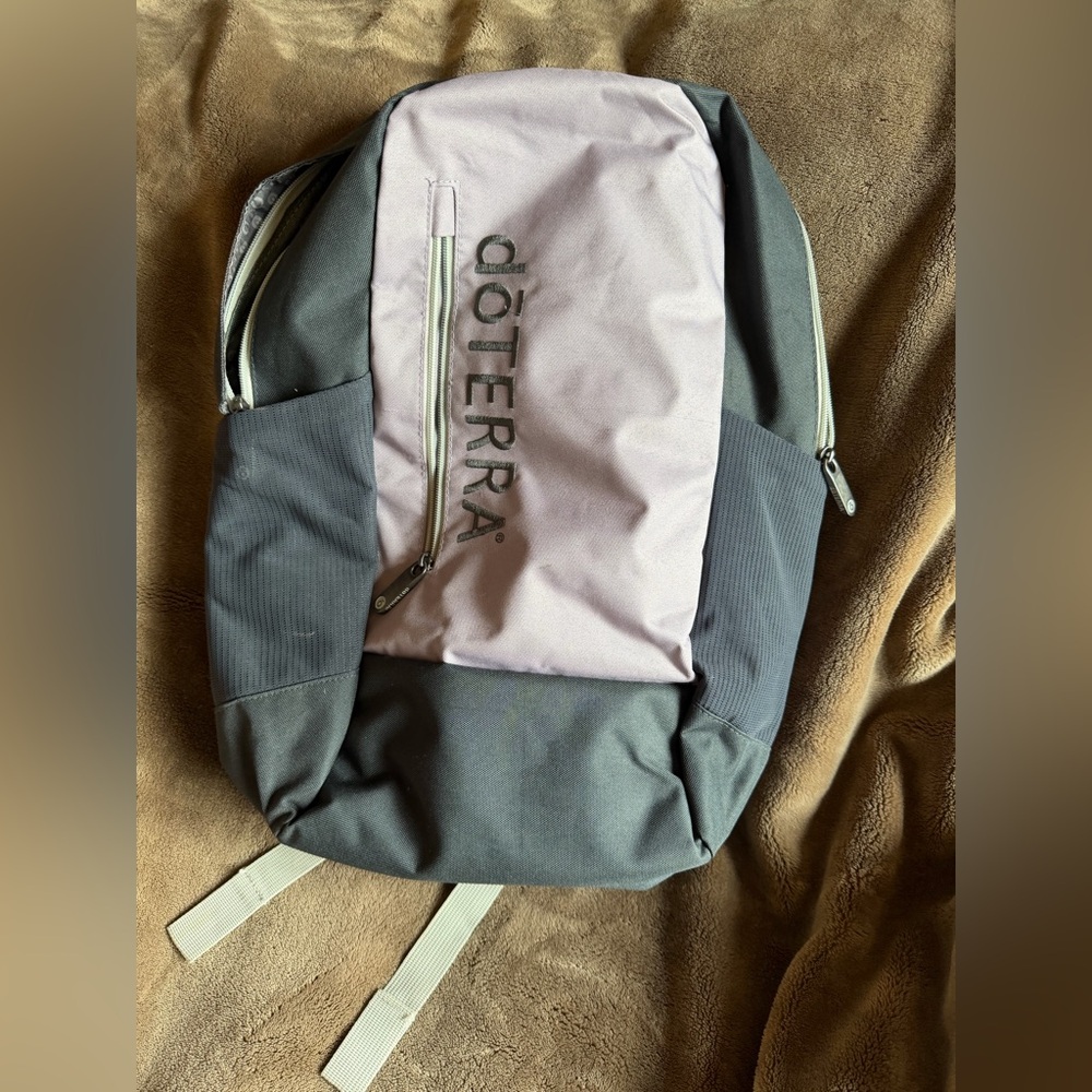 Doterra 2016 Convention Two-Tone Gray and Light Purple backpack
